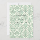 Garden Party Bridal Shower Kaart (Achterkant)