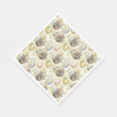 Garden Party Bunny Celebration Geel Servet (Hoek)