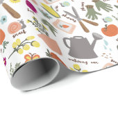 Garden Party Cadeaupapier (Rol Hoek)
