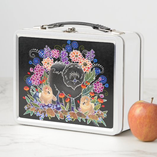 GARDEN PARTY Chow Metal lunchbox (In situ)