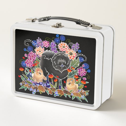 GARDEN PARTY Chow Metal lunchbox (Voorkant)