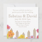 Garden Party Collectie Garden Kaart (Achterkant)