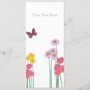 Garden Party Collectie Program Rack Kaart