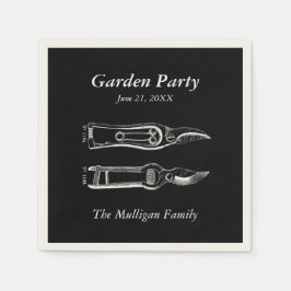 Garden Party Family Reunion Paper Napkins Servet