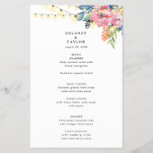 Garden Party, Flowers en Twinkle Lights Flyer (Voorkant)