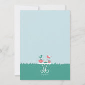 Garden Party-instellingsuitnodiging Kaart (Achterkant)