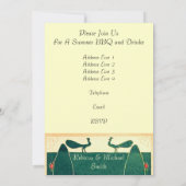 Garden Party Kaart (Achterkant)