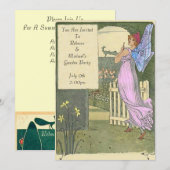 Garden Party Kaart (Voorkant / Achterkant)