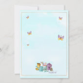 Garden Party Kaart (Achterkant)