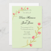 Garden Party Kaart (Voorkant / Achterkant)