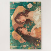 Garden Party Meisjes Jigsaw Puzzel (Verticaal)