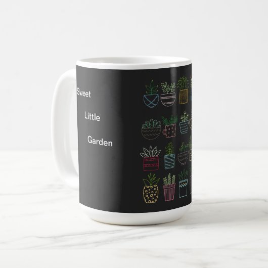 Garden Party Tasse Koffiemok (Voorkant links)