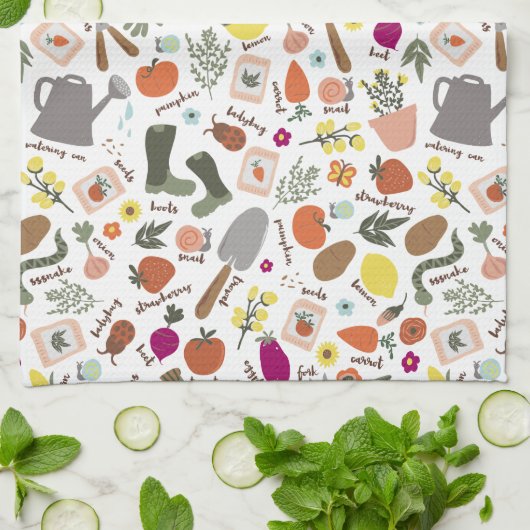 Garden Party Theedoek (Gevouwen)