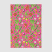 Garden Party Vegetable Theme Paper — Luxe Design Tissuepapier (Voorkant)