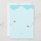 Garden Party verjaardagsuitnodiging Kaart (Achterkant)