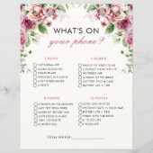 Garden Party Wat op je telefoon Vrijgezellenfeest  (Voorkant)