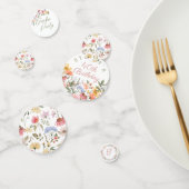 Garden Party Waterverf Wilde bloemen Birthday Confetti (Groep)