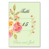 Garden Party Wedding Kaart (Voorkant)