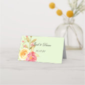 Garden Party Wedding Plaatskaartje (Achterkant)