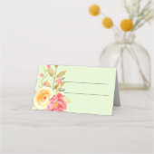 Garden Party Wedding Plaatskaartje (Voorkant)