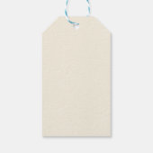 Garden Party Wildflower Bloemen 1e verjaardag Cadeaulabel (Achterkant)