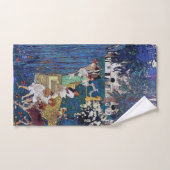 Garden Party with Dog & Cat, Jessie Willcox Smith Bad Handdoek (Handdoek)