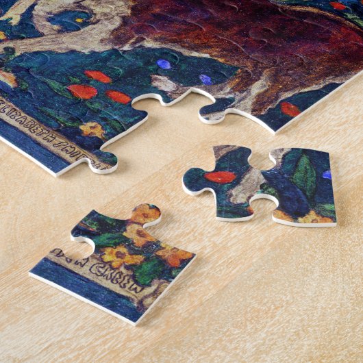 Garden Party with Dog & Cat, Jessie Willcox Smith Legpuzzel (Zijkant)