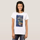 Garden Party with Dog & Cat, Jessie Willcox Smith T-shirt (Voorkant volledig)