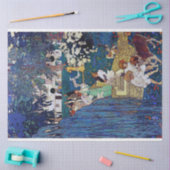 Garden Party with Dog & Cat, Jessie Willcox Smith Tissuepapier (Craft)