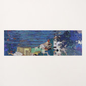 Garden Party with Dog & Cat, Jessie Willcox Smith Yogamat (Achterkant (horizontaal))