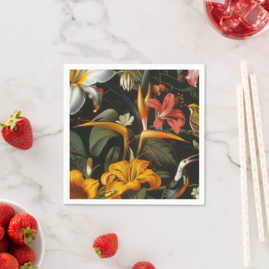 Garden PartyRoller onderzetter Papier Bord Servet (Insitu)