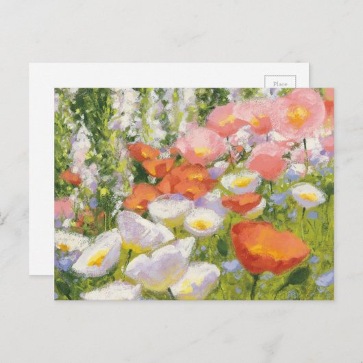 Garden Pastels Briefkaart (Voorkant / Achterkant)