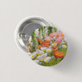 Garden Pastels Ronde Button 3,2 Cm (Voorkant /achterkant)
