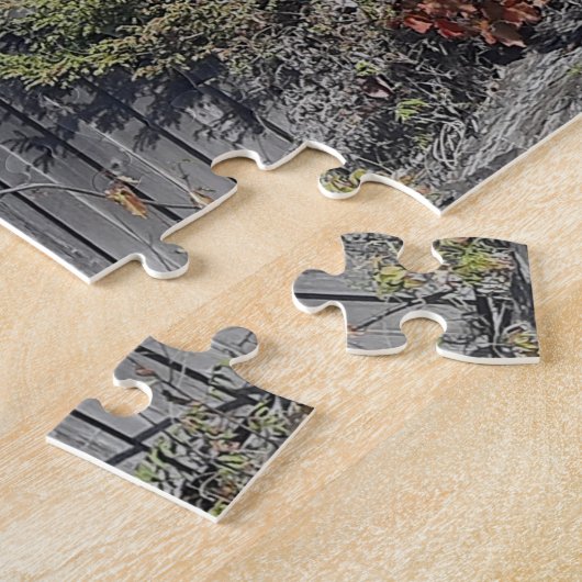 Garden Path at the Edge of Home Legpuzzel (Zijkant)