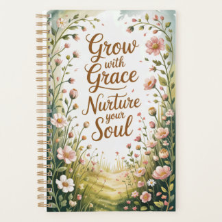 Garden Path Scene Groeien met Grace Quote Planner