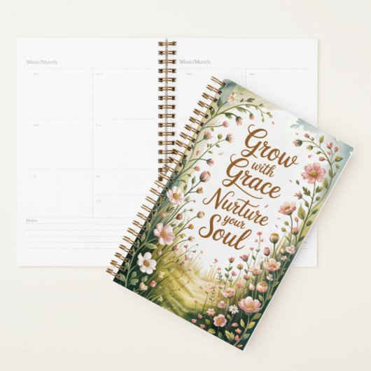 Garden Path Scene Groeien met Grace Quote Planner (Display)