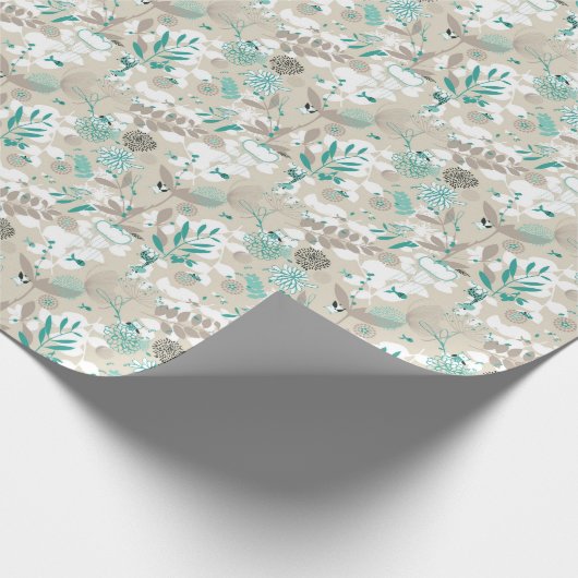 Garden Pattern Cadeaupapier (Hoek)