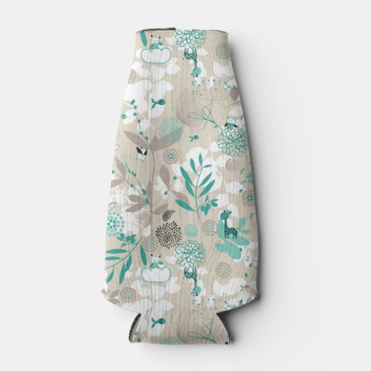 Garden Pattern Flesjeskoeler (Voorkant)