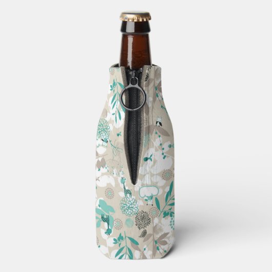 Garden Pattern Flesjeskoeler (Fles Achterkant)