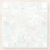 Garden Pattern Glazen Onderzetter (Achterkant)