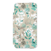 Garden Pattern Incipio iPhone Portemonnee Hoesje (Voorkant Agenda)