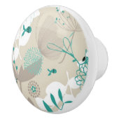 Garden Pattern Keramische Knop (Rechts)