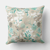 Garden Pattern Kussen (Achterkant)