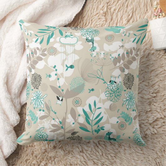 Garden Pattern Kussen (Deken)