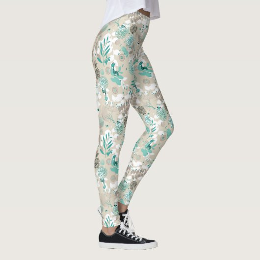 Garden Pattern Leggings (Rechts)