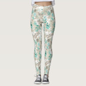 Garden Pattern Leggings (Voorkant)