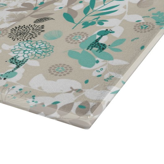 Garden Pattern Snijplank (Hoek)