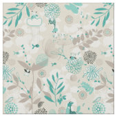 Garden Pattern Stof (Close Up)