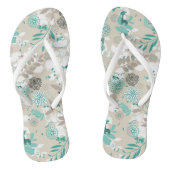 Garden Pattern Teenslippers (Voetbed)