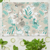 Garden Pattern Theedoek (Gevouwen)